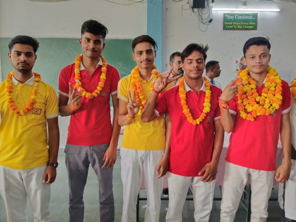 SRJ Academy 10th 12th board results celebration