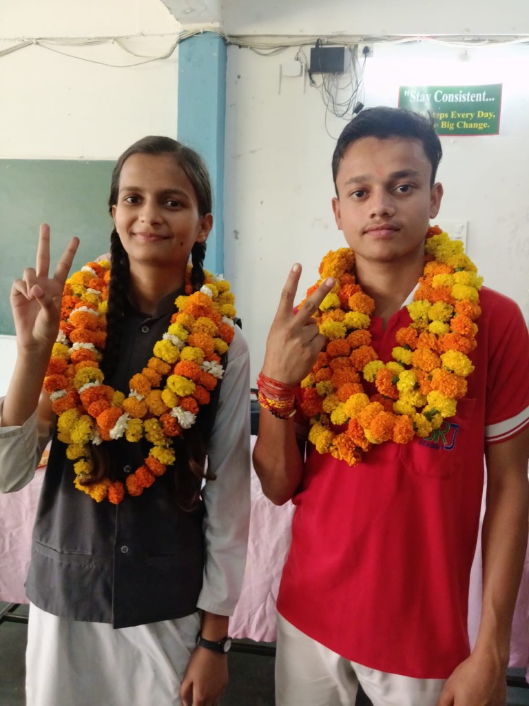 SRJ Academy board exam celebration