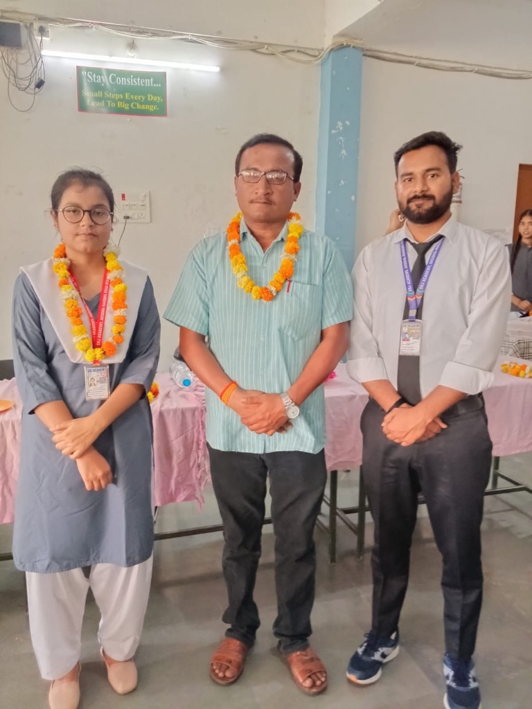 SRJ Academy result celebration Sitapur